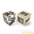 Promotional Custom Plastic Board Game Dice Party Dice